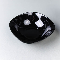 Салатник квадро 500мл 165 мм ЧЕРНЫЙ стеклокерамика арт. BNFW65T (Black), 682229