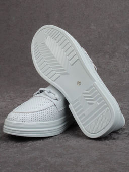 03-HY16-2D LT. BLUE Лоферы женские (натуральная кожа)