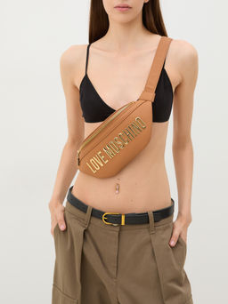 Женская поясная сумка LOVE MOSCHINO BOLD LOVE Артикул 3815545, коричневый  фото 7