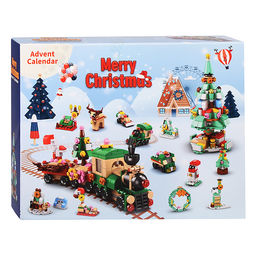 Конструктор Адвент "Рождественский поезд" (544 дет.)
