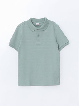 Polo Yaka Dokulu Erkek ?ocuk Ti??rt