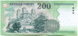 Банкнота 200 форинтов 2006 года Венгрия