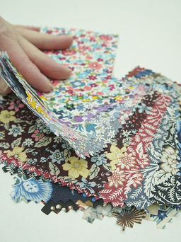 Комплект образцов Импортный хлопок: цветочный дизайн №2 - Купава фото 4