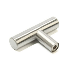 Цена за 4 шт. Ручка-кнопка CAPPIO PK332 LIGHT, d=12 мм, цвет сатиновый никель