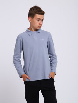 Ладошки / Рубашка-поло Василий белый  фото 33