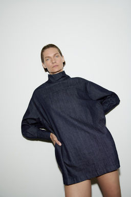 ZW COLLECTION SHIRT WITH TIE AND BUTTONS - Zara фото 13