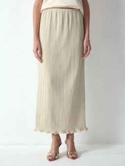 EMKA / Юбка макси из люрекса  фото 4