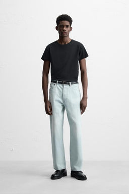 RELAXED STRAIGHT-LEG JEANS - Zara фото 24