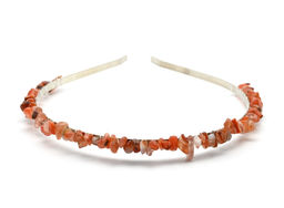 Ободок на голову женский с сердоликом