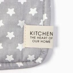 Набор кух. Этель Звёзды: варежка 20х28 см, прихватка 19х19 см, 80% хл, 20% пэ  фото 4