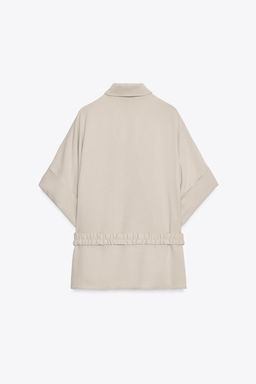 SAFARI SHIRT WITH BELT - Zara фото 7