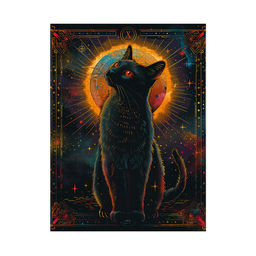 ФРЕЯ PZLD-007 Пазл деревянный Мистическая кошка 500 элемент