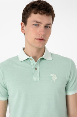 Erkek Su Ye_ili Basic Ti__rt Sepette S_rpriz _ndirim - U.s. polo assn фото 2