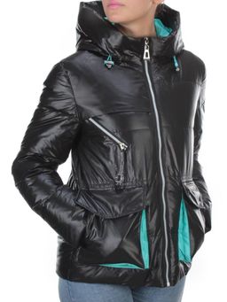 8265 BLACK Куртка демисезонная женская BAOFANI (100 гр. синтепон)