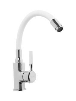 Смеситель для кухни с силиконовым изливом и гайкой, A9890G-2