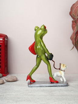 Фигурка Лягушка с собачкой 16 см / YX29011 /уп 24/ - Галеонтрейд фото 3