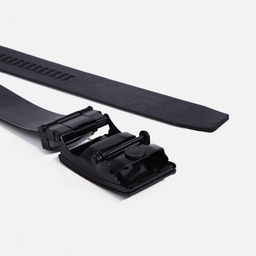 Ремень мужской, ширина 3,5 см, автомат, пряжка тёмный металл, цвет чёрный - Simaland фото 3