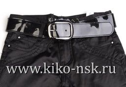 2832Y-5 Брюки школьные для девочки на флисе KANDY - Kiko фото 6