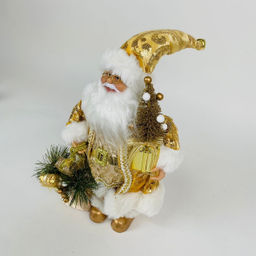 Дед Мороз золотой 50 см (арт. S1209-18) - Ип лебедев о.ю фото 3