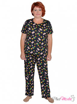 Футболка Модель №1303 размеры 44-84 - Plusmoda фото 9