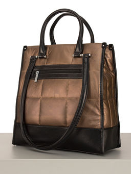 LACCOMA сумка P3555-коричневый эко кожа полиэстер