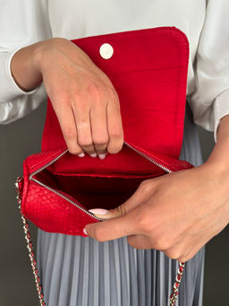 Сумка женская из кожи питона - Sefaro фото 3