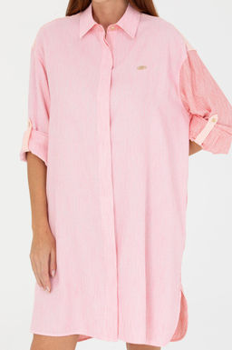 U. S. Polo Assn Женское розовое тканое платье - U.s. polo assn фото 6