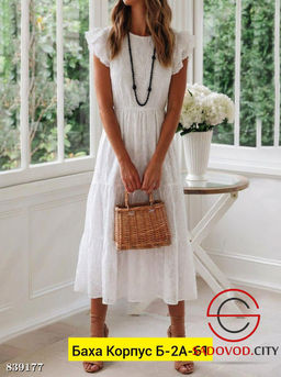 Платье женское из хлопка - Bruno фото 3