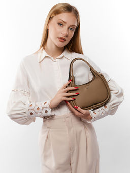 LACCOMA сумка WJ668-серый эко кожа хлопок