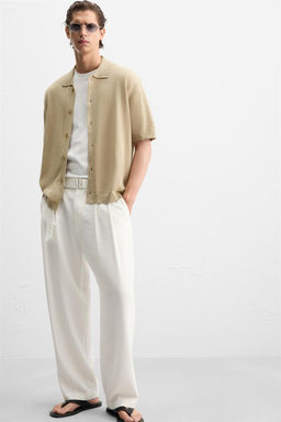 PLEATED TROUSERS WITH BELT - Zara фото 23