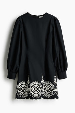 Vestido con bordado ingl?s