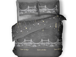 4251-БЧ КПБ Евро сатин "Tower Bridge" рис."580102"