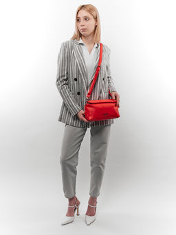 LACCOMA сумка Королина-Л815-алый эко кожа хлопок