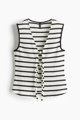 Top de punto con lazadas - H&m фото 3