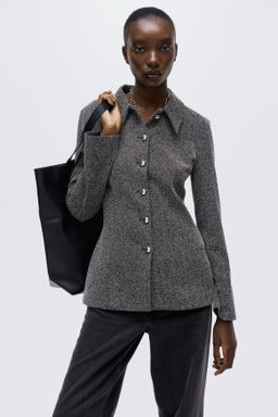 Chaqueta con cuello - H&m фото 4
