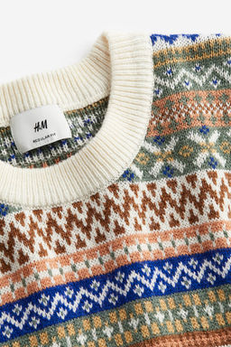 Jersey en punto de jacquard Regular Fit - H&m фото 2
