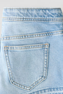 Falda pantal?n cruzada en denim - H&m фото 3