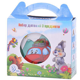 29945 Детский набор 3пр Машинка LR (х12) - Mayer&boch фото 3