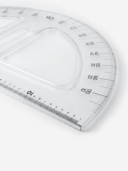 Транспортир портновский 180°, пластик