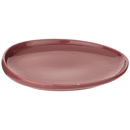 Цена за 2 шт. ТАРЕЛКА ЗАКУСОЧНАЯ FUSION 23*20,5СМ, БРУСНИЧНАЯ - Bronco фото 2