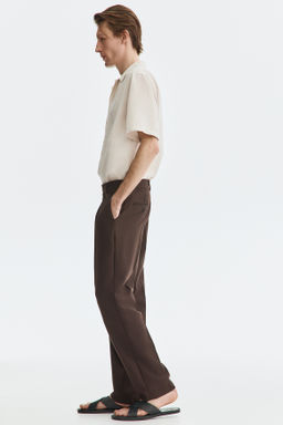 Camisa resort en mezcla de lino Relaxed Fit - H&m фото 12