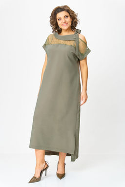 Платье Michel Chic 2179 хаки