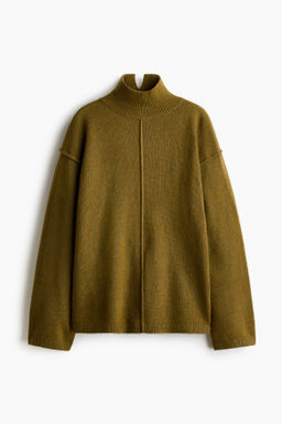 Jersey con cuello perkins y costuras decorativas - H&m фото 2