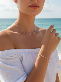 Комплект из натуральных камней и кристаллов