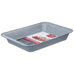 ФОРМА ДЛЯ ВЫПЕЧКИ AGNESS АНТИПРИГАРНОЕ ПОКРЫТИЕ 37,5*25,5*5 СМ  фото 2