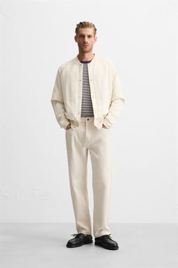 CONTRAST BOMBER JACKET