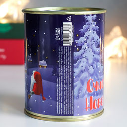 Сувенирный набор-маникюрный, в банке Счастливого Нового года! - Simaland фото 4