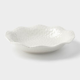 Тарелка десертная Воздушность, 500 мл, d=23 см, керамика, белая