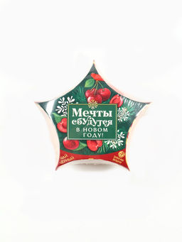 Чай новогодний чёрный Мечты сбудутся в Новом году, вкус: зимняя вишня, 20 г - Фабрика счастья фото 4