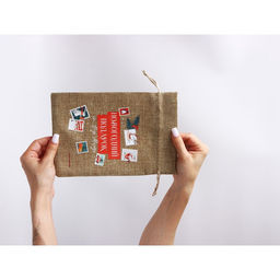 Набор мешков с термонаклейкой «Почта», холща, 3 штуки, 16 х 24 см
